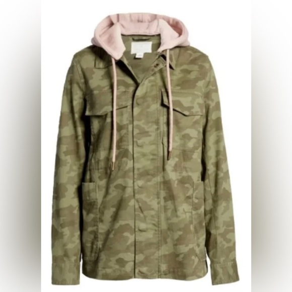 Caslon Camo Utility Jacket - Picture 1 of 3